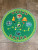 Ковер круглый напольный "Процветание дома" (зелёный)