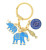 Брелок "Синий слон и носорог с посохом Кситигарпхи" защита от звезды 7