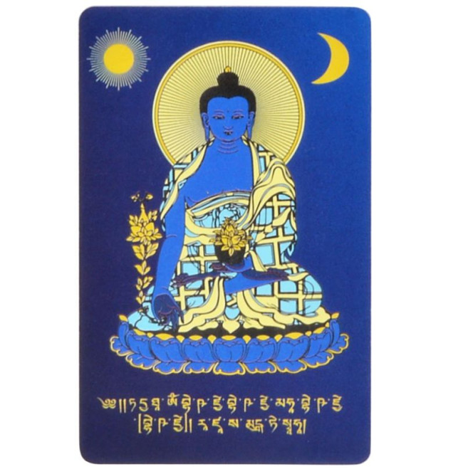 Карточка "Будда Медицины" маленькая