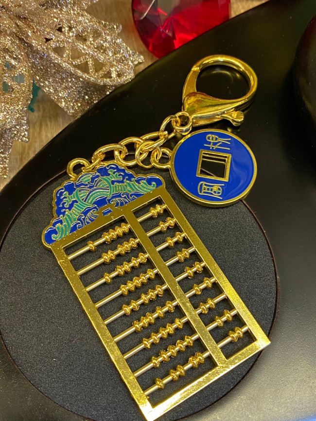 Брелок «Счеты с девятью стержнями» для умножения прибыли и активации богатства