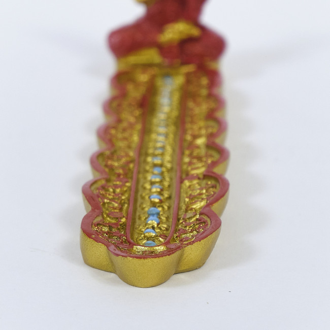 Подставка для благовоний "Будда" красная