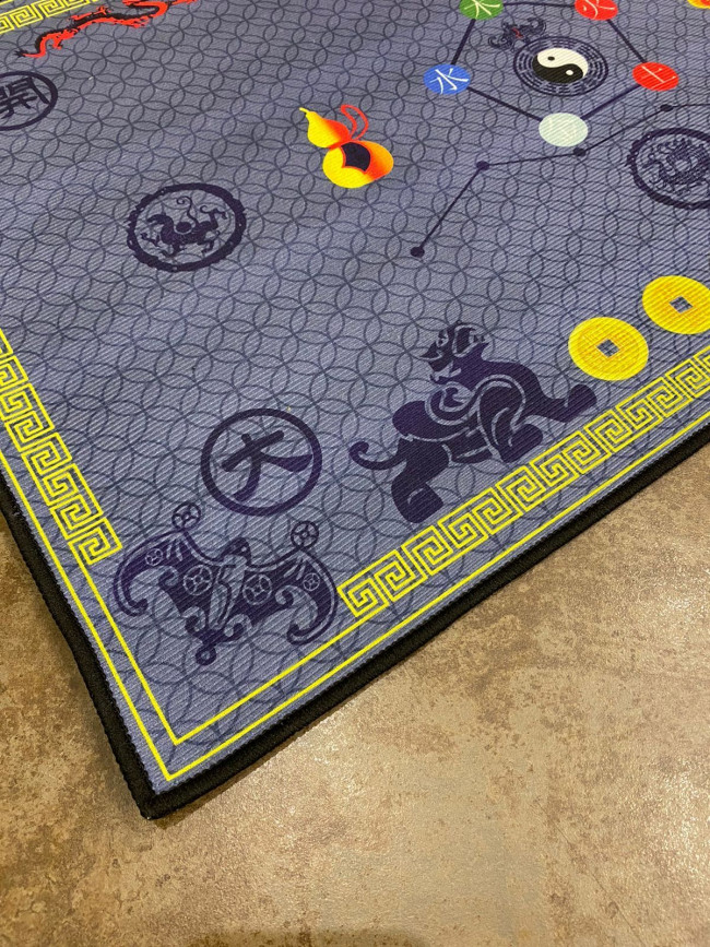 Ковер напольный "Процветание дома" (фиолетовый)