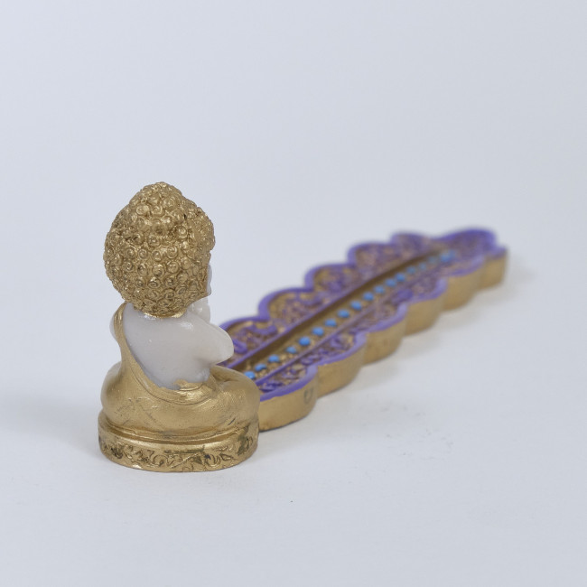 Подставка для благовоний "Будда" фиолетовая