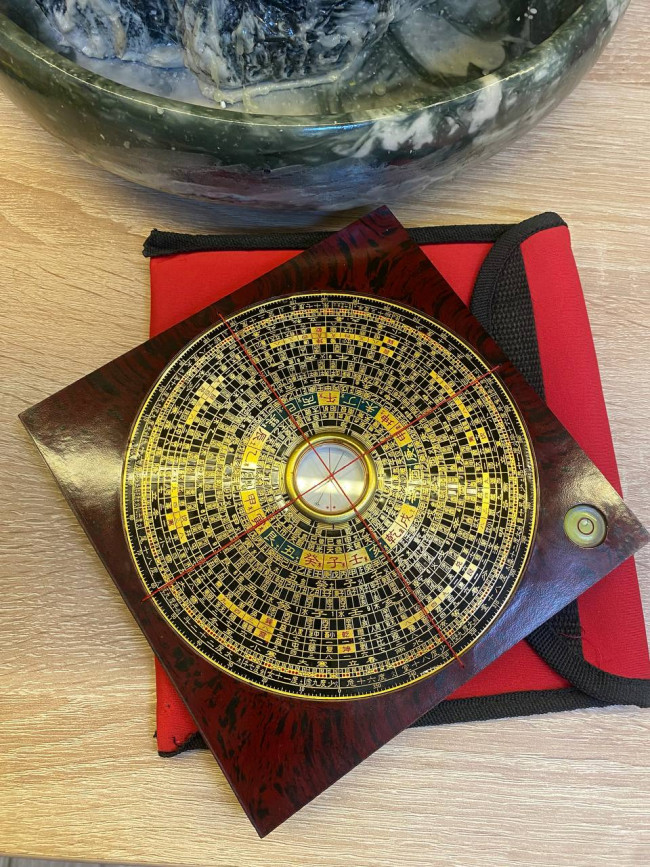 Компас-транспортир Лопань 16*16 см