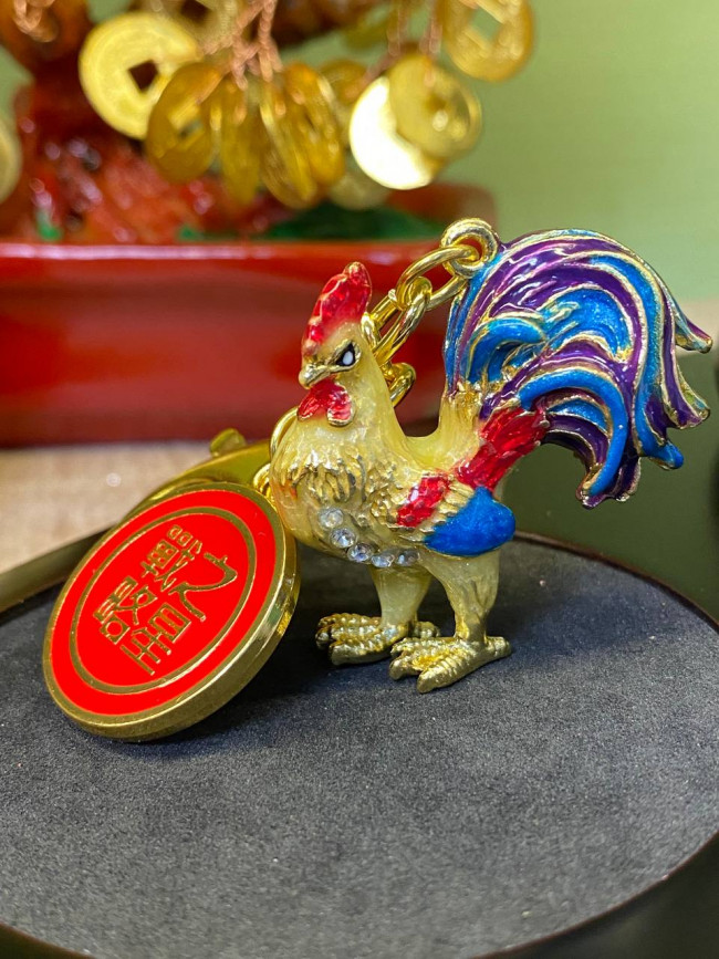 Брелок «Стратегический амулет в виде петуха» для карьеры