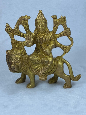 Фигурка "Богиня Дурга" металлическая