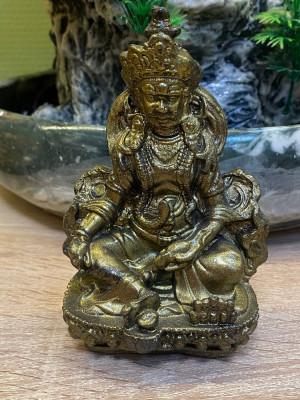 Фигурка "Кубера- Бог Богатства" (полистоун 13см)