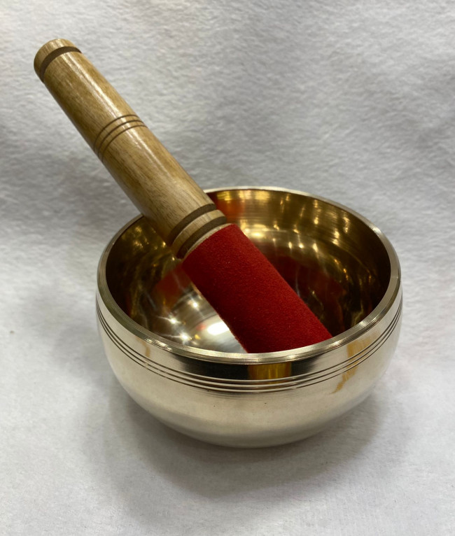 Поющая Чаша золотая (диаметр 10см)