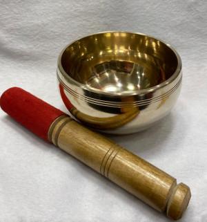 Поющая Чаша золотая (диаметр 10см)