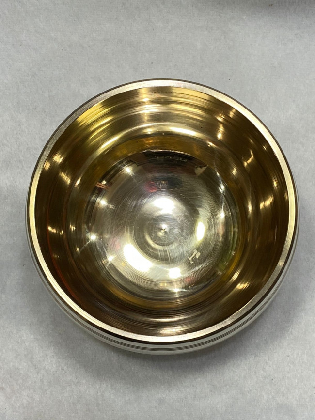 Поющая Чаша золотая (диаметр 10см)