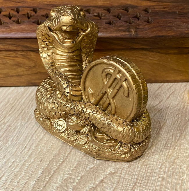 Фигурка "Змея денежная"