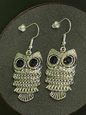 Серьги "Совушки" символ мудрости и знаний