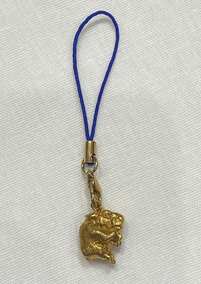 Подвеска "Бык" латунь позолота