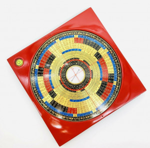 Компас-транспортир Лопань 21*21 см