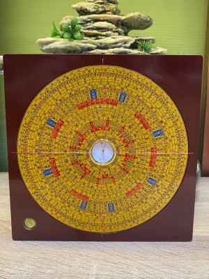 Компас-транспортир Лопань 21*21 см