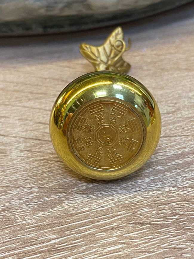 Тыква Ву Лу металлическая (7,5см) Тыква Ву Лу металлическая (7,5см)