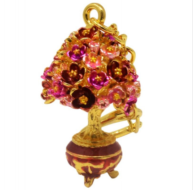 Брелок "Цветок персика"