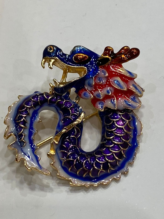 Брошь " Дракон" Брошь " Дракон"