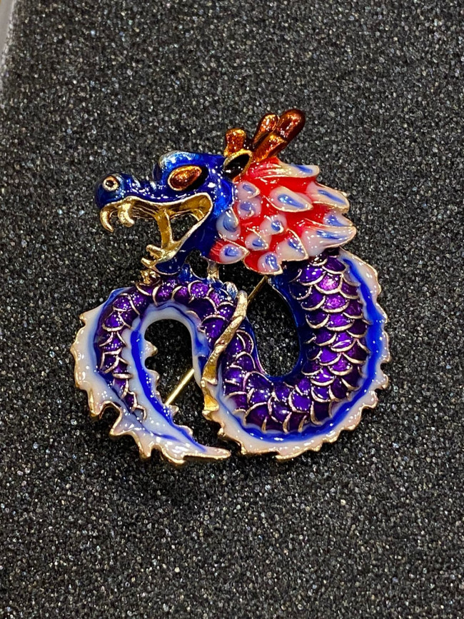 Брошь " Дракон" Брошь " Дракон"