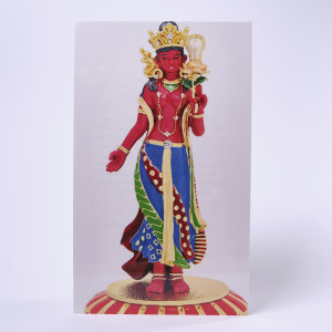 Ламинированная табличка "Богиня Красная Тара" Ламинированная табличка "Богиня Красная Тара"