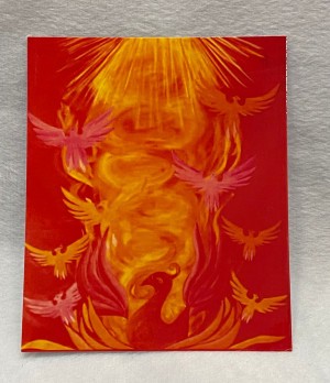 Ламинированная табличка "Фениксы"