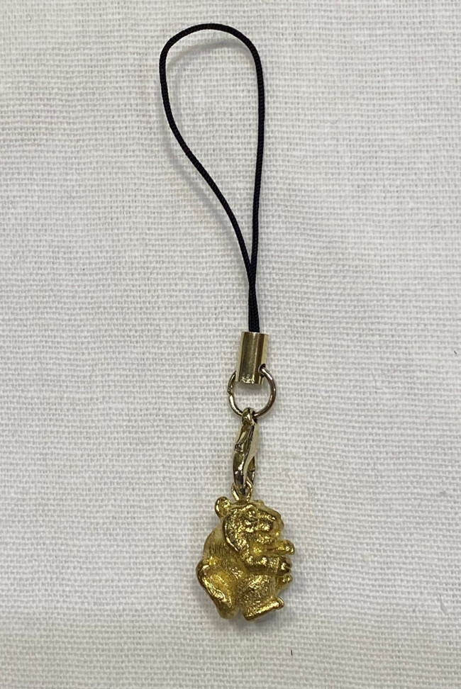 Подвеска "Тигр" (латунь позолоченная)