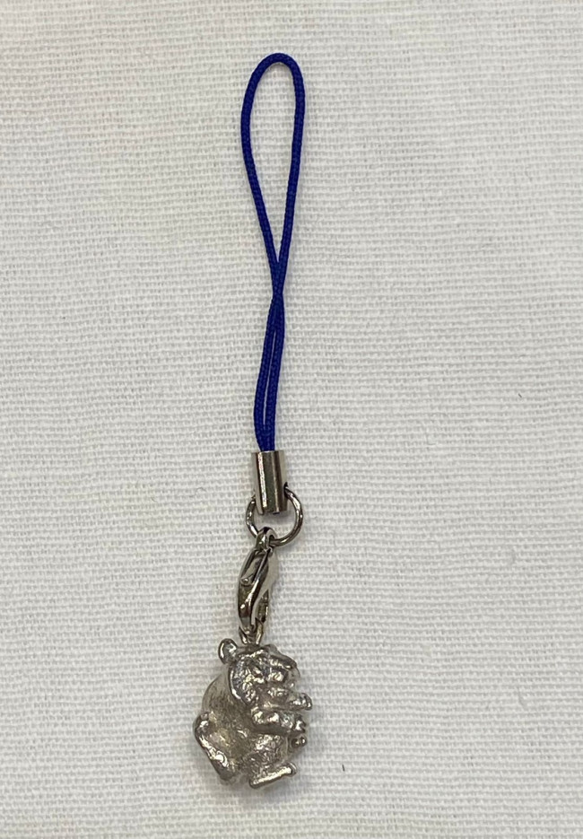 Подвеска "Тигр" (латунь посеребрённая)