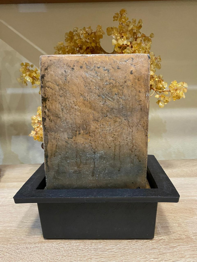 Фонтан Будда коричневый