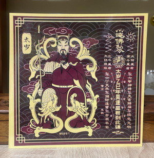 Ламинированная карточка «Защита от Тай Суй»