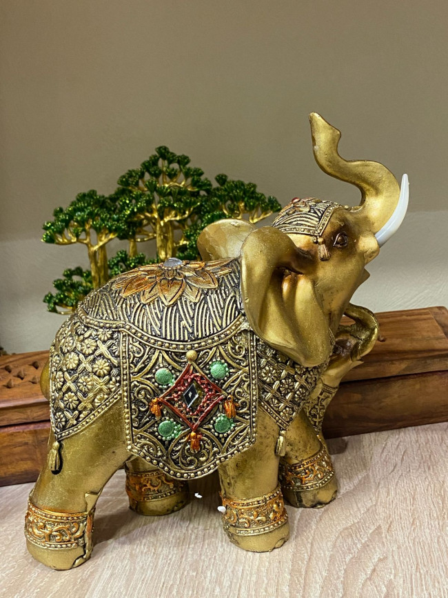 Фигурка " Слониха со слонёнком"