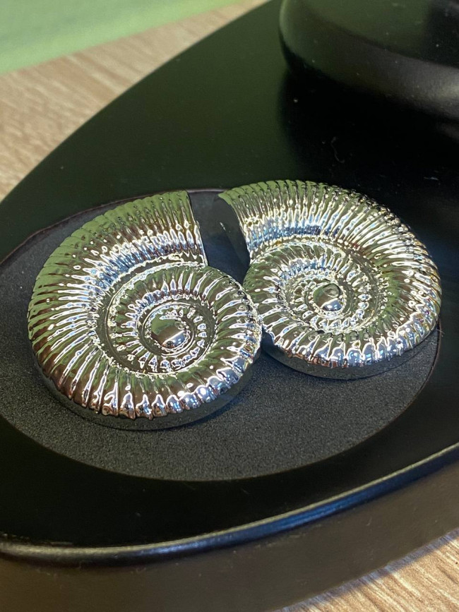 Серьги "Ракушки" для достатка и удачи