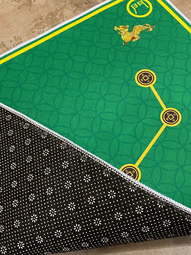 Ковер напольный "Процветание дома" (зелёный)