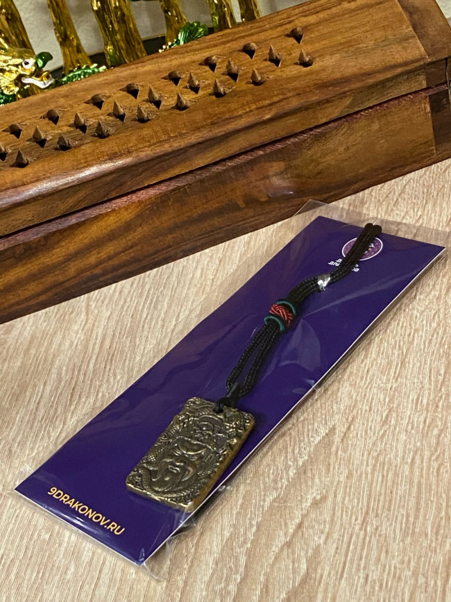 Подвеска "Гуань Юй-военачальник царства Шу" для финансового благополучия