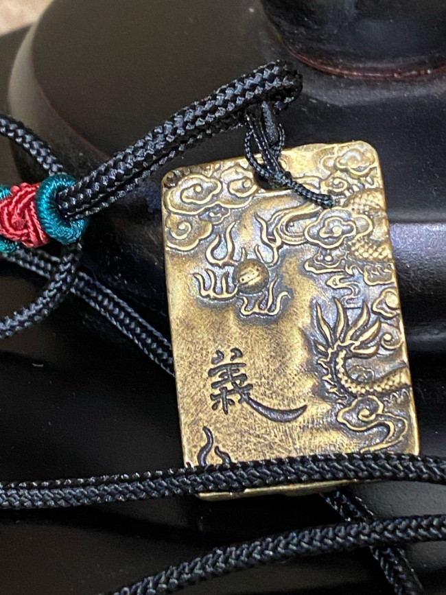 Подвеска "Гуань Юй-военачальник царства Шу" для финансового благополучия