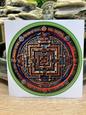 Наклейка-амулет "Калачакра" Наклейка-амулет "Калачакра"