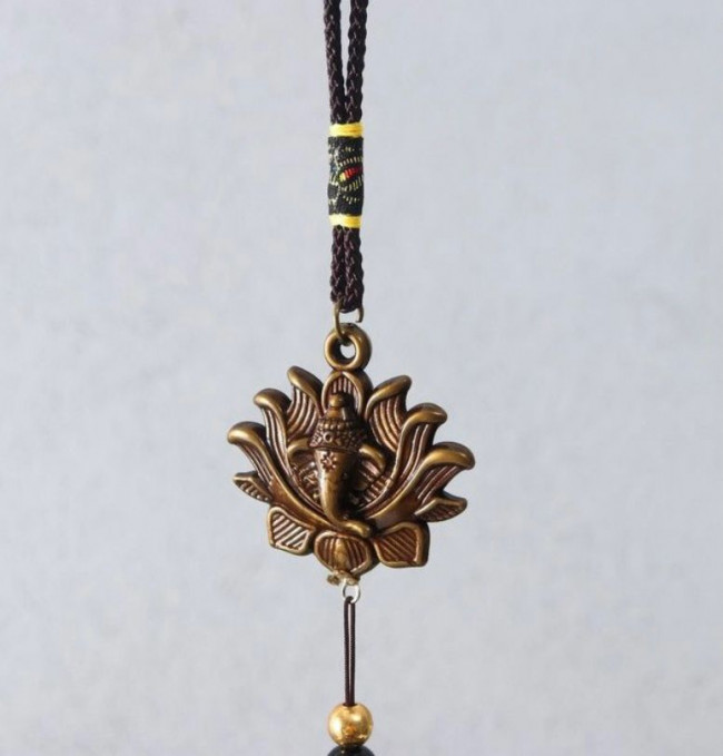 Музыка ветра "Ганеша" с 6-ю колокольчиками