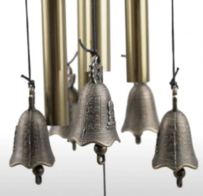 Музыка ветра "Колокольчики Будды" с 4-мя трубочками Музыка ветра "Колокольчики Будды" с 4-мя трубочками