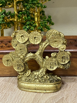 Фигурка "Дерево с монетами" (полистоун)