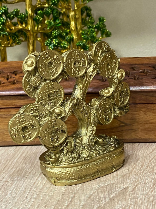 Фигурка "Дерево с монетами" (полистоун)