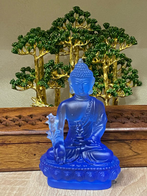 Фигурка "Будда Варада Мудра" (синий)