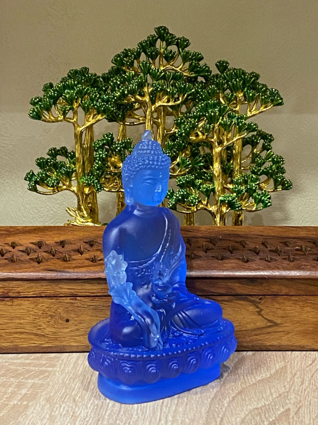 Фигурка "Будда Варада Мудра" (синий)