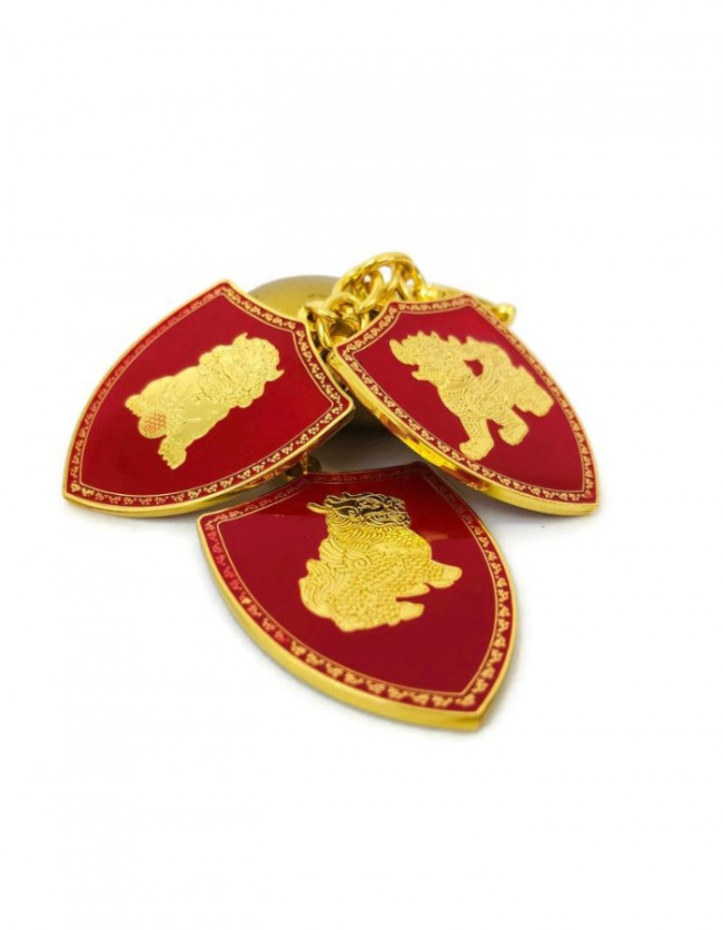 Брелок-подвеска "Три небесных защитника" Брелок-подвеска "Три небесных защитника"