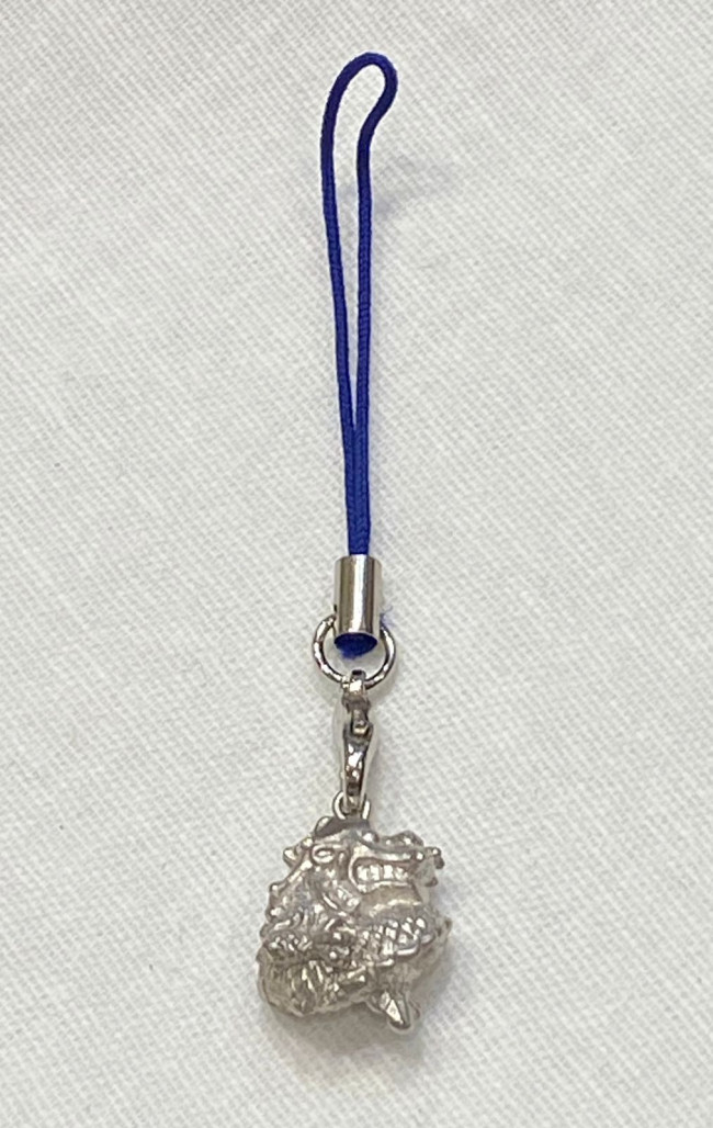 Подвеска "Дракон" (латунь посеребрённая)