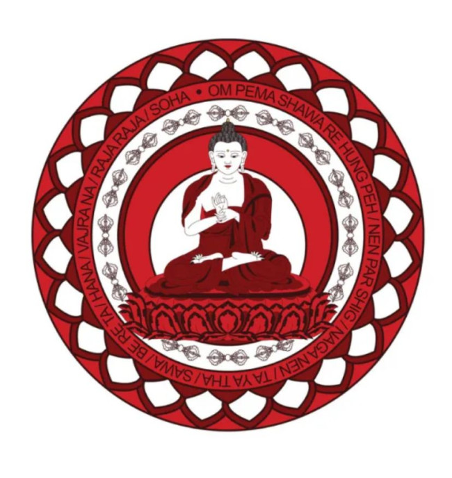 Наклейка "Будда Медицины Вайрочана"