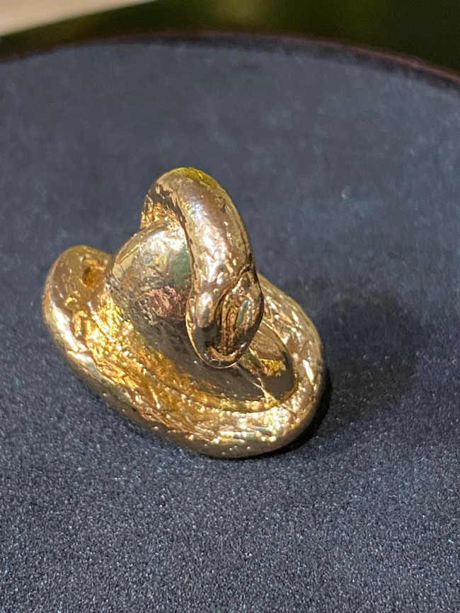 Талисман "Змея с сердцем" для любви и богатства