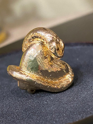 Талисман "Змея с сердцем" для любви и богатства