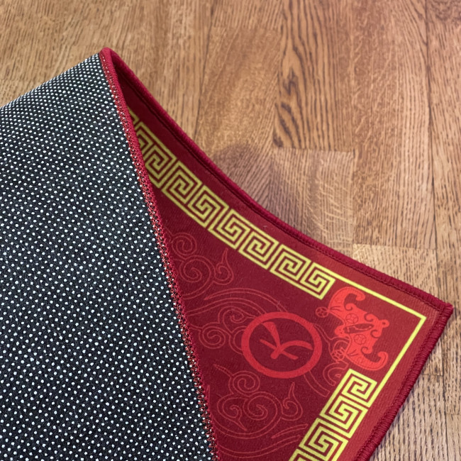 Ковер напольный "Процветание дома" (черный)