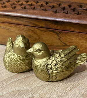 Фигурки "Уточки-мандаринки" пара для любви