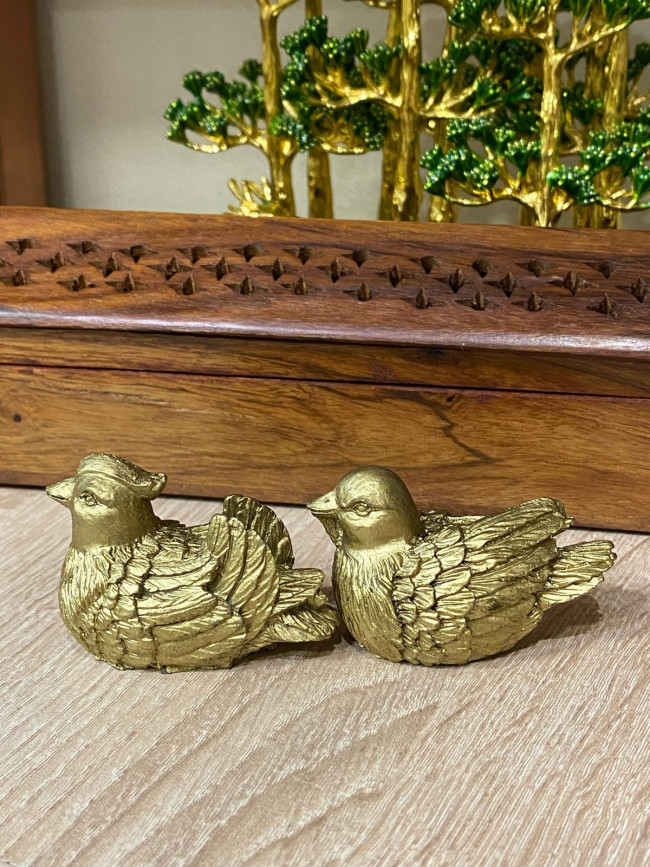 Фигурки "Уточки-мандаринки" пара для любви