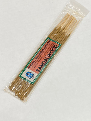 Индийские благовония Сандаловое Дерево (Sandalwood) RAMAKRISHNA (10 шт)
